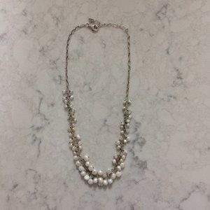 Silpada Sterling Silver and Freshwater Pearl Neckace